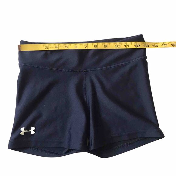 Womens Under Armour Biker Compression Booty Yoga Active Gym Shorts XS/ S ? 3.5” - Picture 5 of 8